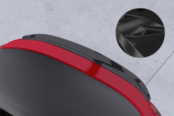 CSR Heckspoiler | Heckflügel mit ABE für VW T-Roc (Typ A1) Cabrio HF619-G Glossy schwarz Hochglanz (keine Lackierung erforderlich)