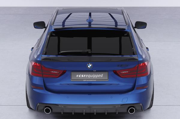 CSR Heckspoiler | Heckflügel mit ABE für BMW 5er G31 HF624-C Carbon Look Hochglanz (keine Lackierung erforderlich)
