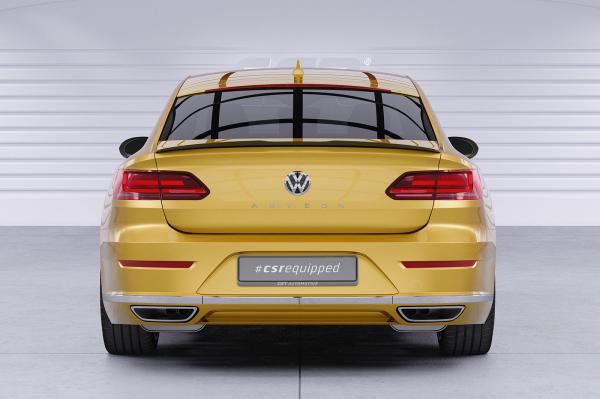 CSR Heckspoiler | Heckflügel mit ABE für VW Arteon HF625-G Glossy schwarz Hochglanz (keine Lackierung erforderlich)