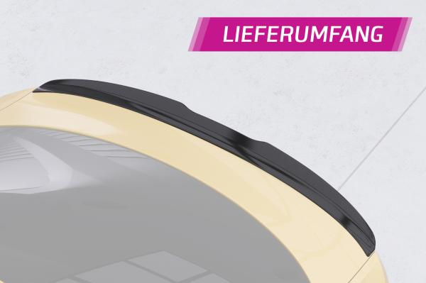 CSR Heckspoiler | Heckflügel mit ABE für VW Arteon HF625-G Glossy schwarz Hochglanz (keine Lackierung erforderlich)