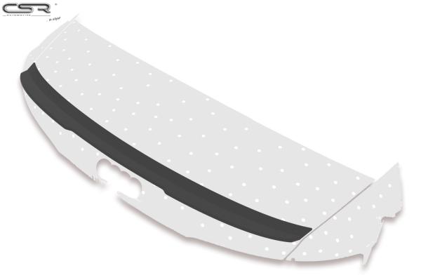 CSR Heckspoiler | Heckflügel mit ABE für Audi A5 F5 Cabrio HF628-C Carbon Look Hochglanz (keine Lackierung erforderlich)