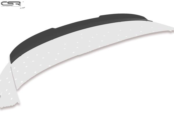 CSR Heckspoiler | Heckflügel mit ABE für Audi A5 F5 Cabrio HF628-C Carbon Look Hochglanz (keine Lackierung erforderlich)