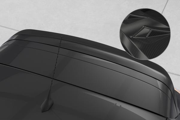 CSR Heckspoiler | Heckflügel mit ABE für Opel Corsa F HF647-C Carbon Look Hochglanz (keine Lackierung erforderlich)