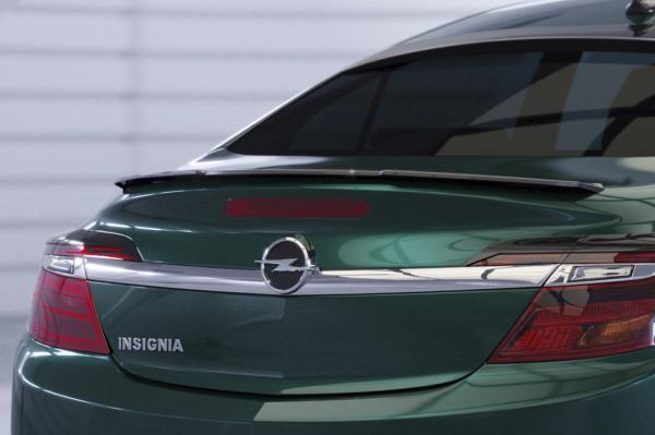 CSR Heckspoiler | Heckflügel mit ABE für Opel Insignia A HF652-G Glossy schwarz Hochglanz (keine Lackierung erforderlich)