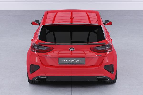CSR Heckspoiler | Heckflügel mit ABE für Kia Ceed (CD) HF658-G Glossy schwarz Hochglanz (keine Lackierung erforderlich)