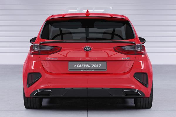 CSR Heckspoiler | Heckflügel mit ABE für Kia Ceed (CD) HF658-G Glossy schwarz Hochglanz (keine Lackierung erforderlich)
