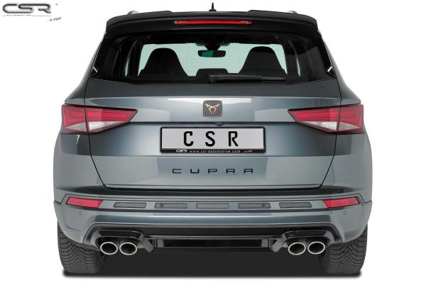 CSR Heckspoiler | Heckflügel mit ABE für Cupra Ateca HF669-G Glossy schwarz Hochglanz (keine Lackierung erforderlich)