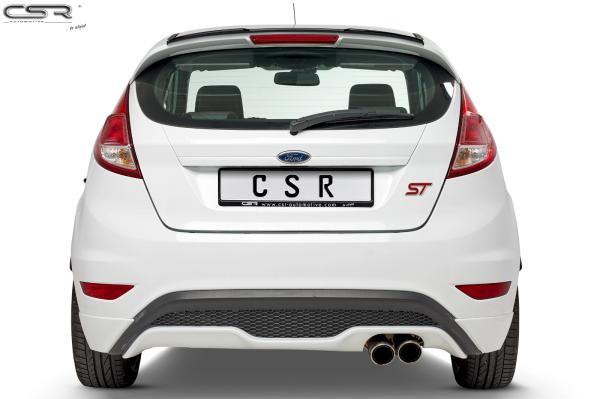 CSR Heckspoiler | Heckflügel mit ABE für Ford Fiesta MK7 ST / ST-Line HF676-G Glossy schwarz Hochglanz (keine Lackierung erforderlich)