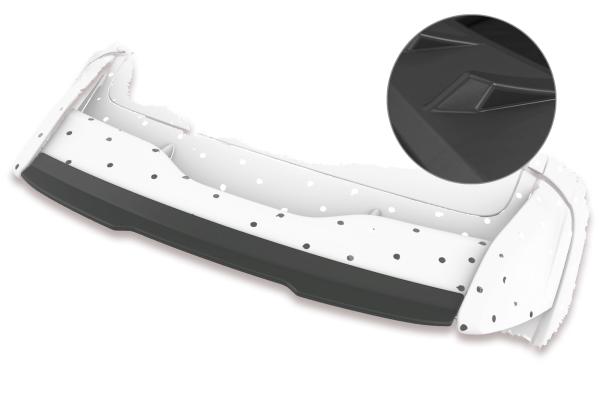 CSR Heckspoiler | Heckflügel mit ABE für Ford Focus MK3 RS HF679-L Lackierung erforderlich (unlackiert roh)