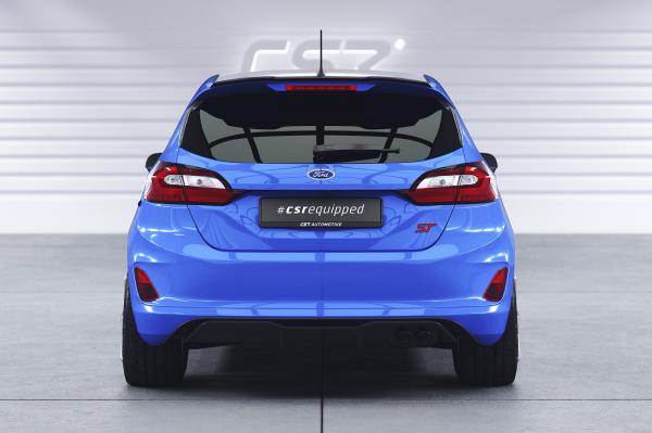 CSR Heckspoiler | Heckflügel mit ABE für Ford Fiesta MK8 ST/ST-Line HF680-S strukturiert schwarz matt (keine Lackierung erforderlich)
