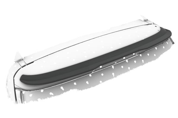 CSR Heckspoiler | Heckflügel mit ABE für Ford Kuga 2. Generation HF681-G Glossy schwarz Hochglanz (keine Lackierung erforderlich)