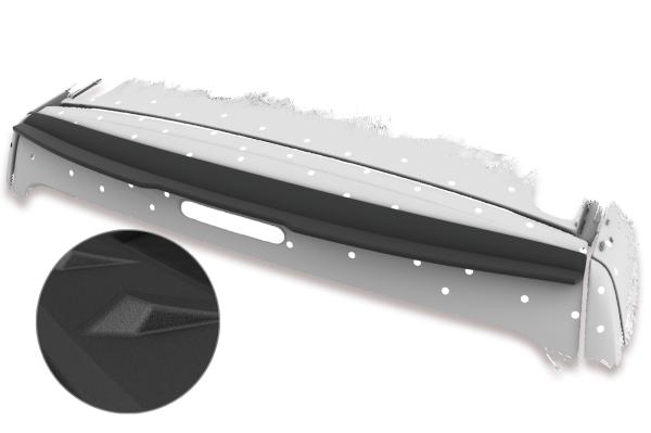 CSR Heckspoiler | Heckflügel mit ABE für Mercedes-Benz Citan W415 HF685-S strukturiert schwarz matt (keine Lackierung erforderlich)