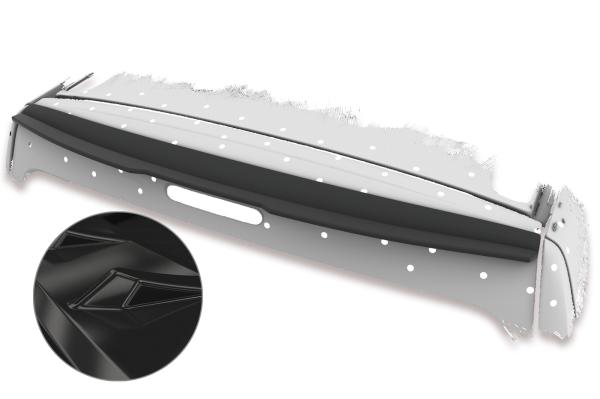 CSR Heckspoiler | Heckflügel mit ABE für Mercedes-Benz Citan W415 HF685-G Glossy schwarz Hochglanz (keine Lackierung erforderlich)