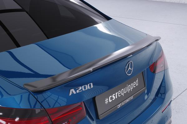 CSR Heckspoiler | Heckflügel mit ABE für Mercedes-Benz A-Klasse V177 Limousine HF690-L Lackierung erforderlich (unlackiert roh)