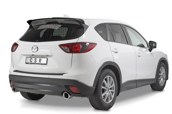 CSR Heckspoiler | Heckflügel mit ABE für Mazda CX-5 (KE) HF698-C Carbon Look Hochglanz (keine Lackierung erforderlich)