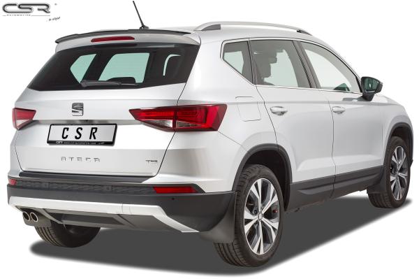 CSR Heckspoiler | Heckflügel mit ABE für Seat Ateca (Typ 5FP, KH7) HF702-L Lackierung erforderlich (unlackiert roh)