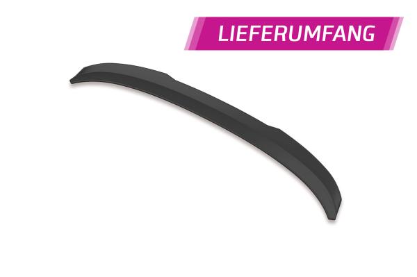 CSR Heckspoiler | Heckflügel mit ABE für Skoda Octavia IV Combi HF703-G Glossy schwarz Hochglanz (keine Lackierung erforderlich)