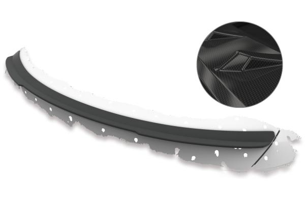 CSR Heckspoiler | Heckflügel mit ABE für Mercedes-Benz C-Klasse A205 Cabrio HF707-C Carbon Look Hochglanz (keine Lackierung erforderlich)