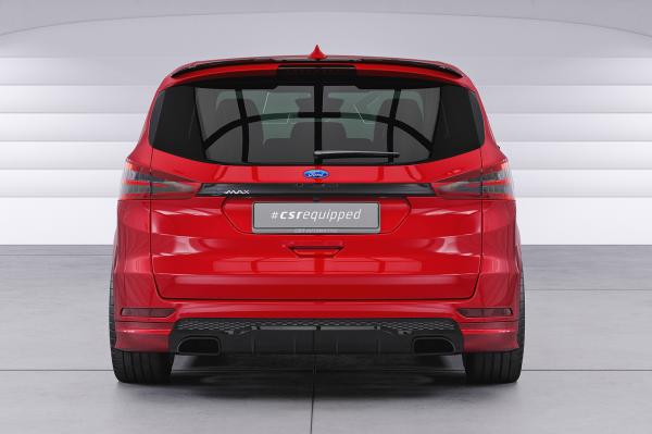 CSR Heckspoiler | Heckflügel mit ABE für Ford S-Max 2. Gen HF708-S strukturiert schwarz matt (keine Lackierung erforderlich)
