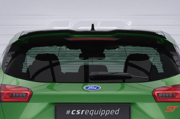 CSR Heckspoiler | Heckflügel mit ABE für Ford Focus MK4 ST HF713-G Glossy schwarz Hochglanz (keine Lackierung erforderlich)