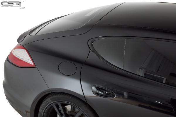 CSR Heckspoiler | Heckflügel mit ABE für Porsche Panamera 970 HF718-G Glossy schwarz Hochglanz (keine Lackierung erforderlich)