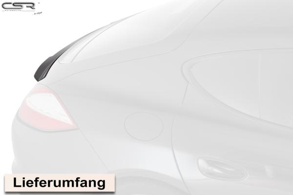 CSR Heckspoiler | Heckflügel mit ABE für Porsche Panamera 970 HF718-G Glossy schwarz Hochglanz (keine Lackierung erforderlich)