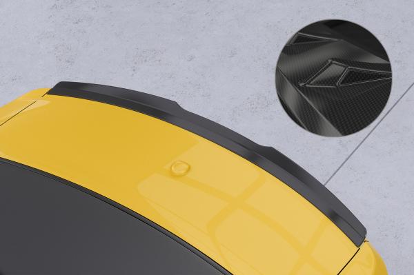 CSR Heckspoiler | Heckflügel mit ABE für Ford Mustang VI HF720-C Carbon Look Hochglanz (keine Lackierung erforderlich)