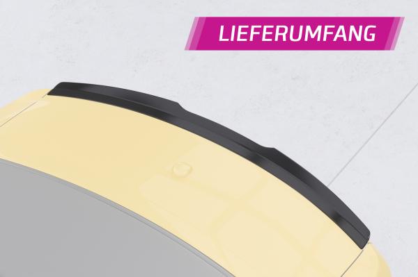 CSR Heckspoiler | Heckflügel mit ABE für Ford Mustang VI HF720-S strukturiert schwarz matt (keine Lackierung erforderlich)