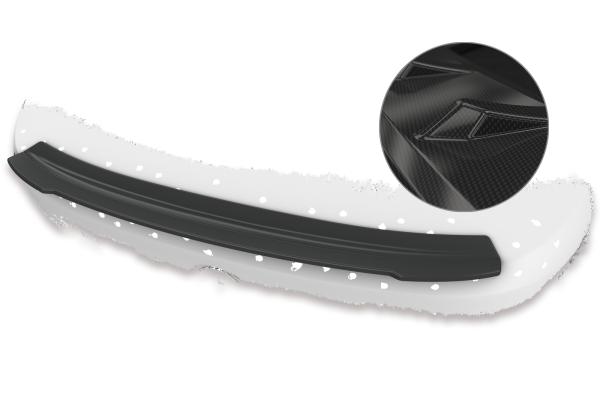 CSR Heckspoiler | Heckflügel mit ABE für BMW 6er E63 / E64 HF722-C Carbon Look Hochglanz (keine Lackierung erforderlich)