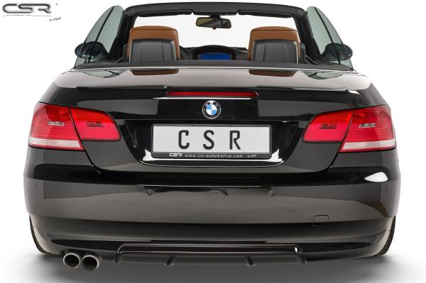 CSR Heckspoiler | Heckflügel mit ABE für BMW 3er E93 Cabrio HF726-C Carbon Look Hochglanz (keine Lackierung erforderlich)