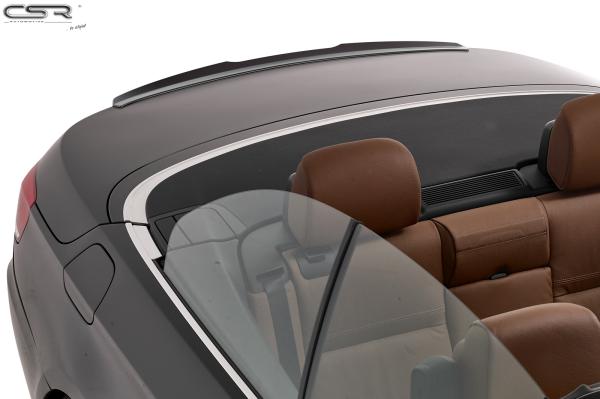 CSR Heckspoiler | Heckflügel mit ABE für BMW 3er E93 Cabrio HF726-C Carbon Look Hochglanz (keine Lackierung erforderlich)