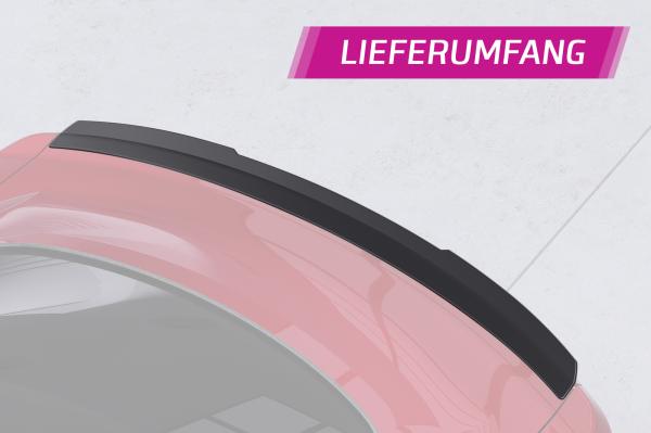 CSR Heckspoiler | Heckflügel mit ABE für Ford Mustang VI HF727-S strukturiert schwarz matt (keine Lackierung erforderlich)