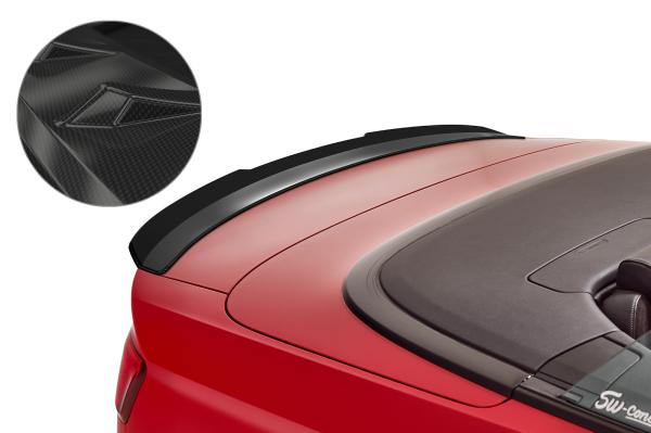 CSR Heckspoiler | Heckflügel mit ABE für Audi A3 8V Cabrio HF728-C Carbon Look Hochglanz (keine Lackierung erforderlich)