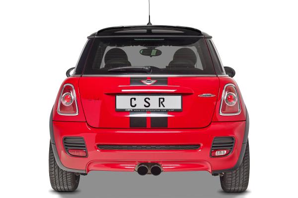 CSR Heckspoiler | Heckflügel mit ABE für Mini R56 John Cooper Works HF729-G Glossy schwarz Hochglanz (keine Lackierung erforderlich)