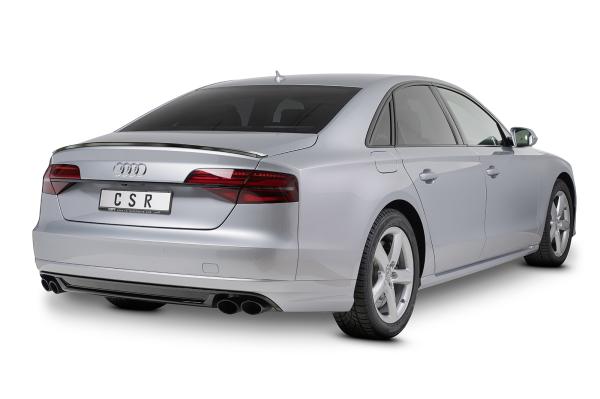 CSR Heckspoiler | Heckflügel mit ABE für Audi A8 / S8 D4 (Typ 4H) HF744-L Lackierung erforderlich (unlackiert roh)