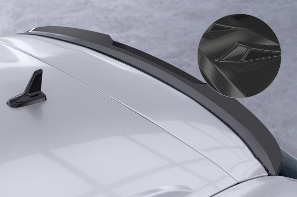 CSR Heckspoiler | Heckflügel mit ABE für Skoda Octavia III (Typ 5E) Combi HF747-C Carbon Look Hochglanz (keine Lackierung erforderlich)