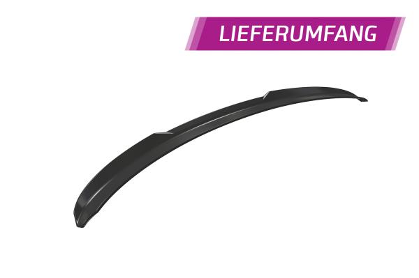 CSR Heckspoiler | Heckflügel mit ABE für Skoda Octavia III (Typ 5E) Combi HF747-C Carbon Look Hochglanz (keine Lackierung erforderlich)