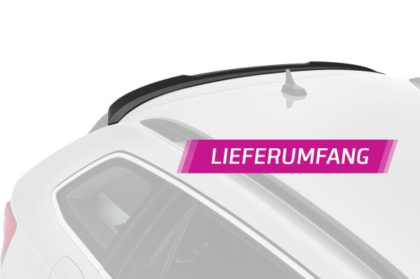 CSR Heckspoiler | Heckflügel mit ABE für Skoda Superb III (Typ 3V) Combi HF748-G Glossy schwarz Hochglanz (keine Lackierung erforderlich)