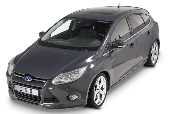 CSR Heckspoiler | Heckflügel mit ABE für Ford Focus MK3 HF754-G Glossy schwarz Hochglanz (keine Lackierung erforderlich)