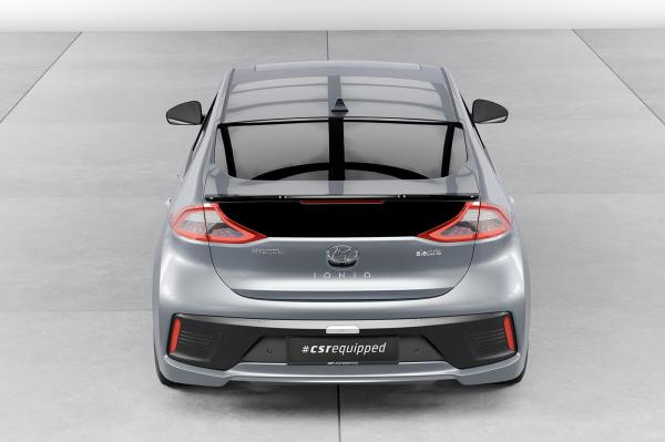 CSR Heckspoiler | Heckflügel mit ABE für Hyundai Ioniq HF756-G Glossy schwarz Hochglanz (keine Lackierung erforderlich)