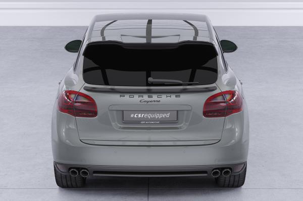 CSR Heckspoiler | Heckflügel mit ABE für Porsche Cayenne Typ 92A HF757-L Lackierung erforderlich (unlackiert roh)