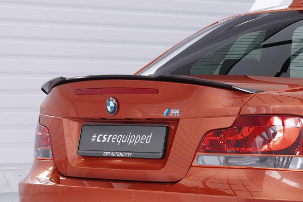 CSR Heckspoiler | Heckflügel mit ABE für BMW 1er E82 / E88 HF758-L Lackierung erforderlich (unlackiert roh)