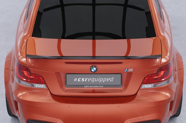 CSR Heckspoiler | Heckflügel mit ABE für BMW 1er E82 / E88 HF758-L Lackierung erforderlich (unlackiert roh)