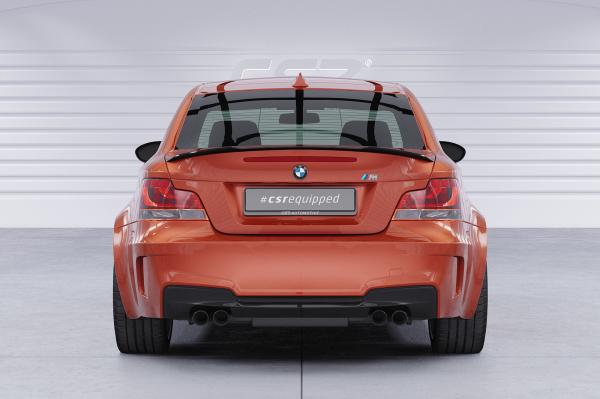 CSR Heckspoiler | Heckflügel mit ABE für BMW 1er E82 / E88 HF758-L Lackierung erforderlich (unlackiert roh)