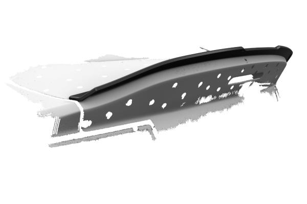 CSR Heckspoiler | Heckflügel mit ABE für Aston Martin Vantage V8 / V12 HF764-S strukturiert schwarz matt (keine Lackierung erforderlich)