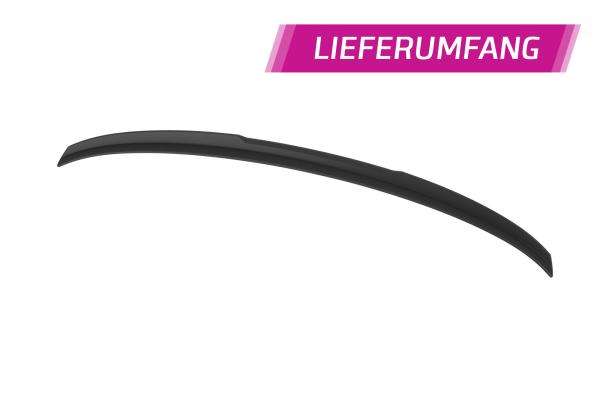 CSR Heckspoiler | Heckflügel mit ABE für BMW 3er G21 HF766-G Glossy schwarz Hochglanz (keine Lackierung erforderlich)
