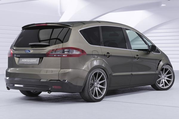 CSR Heckspoiler | Heckflügel mit ABE für Ford S-Max 1. Gen HF769-C Carbon Look Hochglanz (keine Lackierung erforderlich)