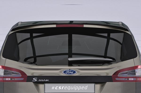 CSR Heckspoiler | Heckflügel mit ABE für Ford S-Max 1. Gen HF769-C Carbon Look Hochglanz (keine Lackierung erforderlich)