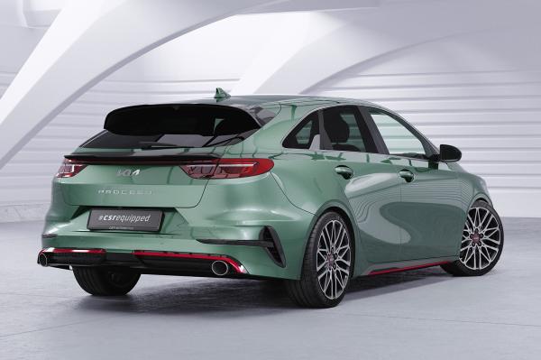 CSR Heckspoiler | Heckflügel mit ABE für Kia Pro Ceed (CD) HF771-G Glossy schwarz Hochglanz (keine Lackierung erforderlich)