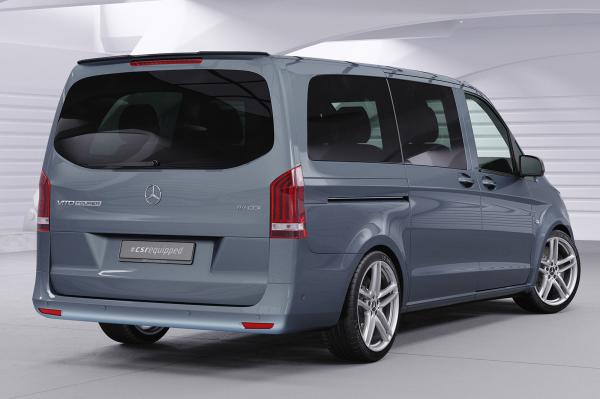 CSR Heckspoiler | Heckflügel mit ABE für Mercedes-Benz Vito 447 Tourer HF774-S strukturiert schwarz matt (keine Lackierung erforderlich)